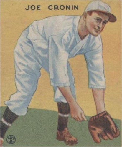 1933 Goudey Big League Chewing Gum - Joe Cronin #109