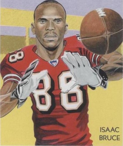 2009 Topps National Chicle Isaac Bruce #C159