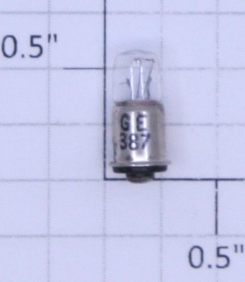 Acme 387 28 Volt T1.75 Clear Light Bulbs (10)