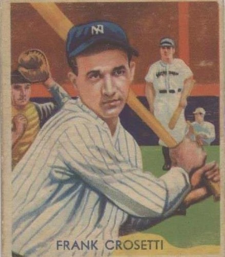 1934-36 National Chicle Diamond Stars - Frank Crosetti #86