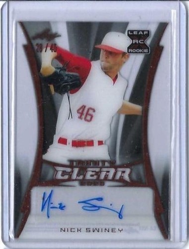 2020 Leaf Trinity - Nick Swiney #CA-NS1