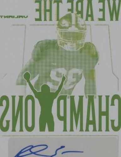 2018 Leaf Valiant Rashaan Evans #WC-RE1