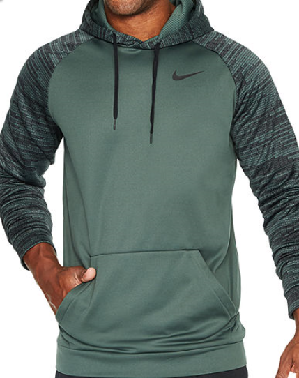 Mens Nike Hoodie Dri Fit Therma Nike Marble Swoosh Therma Hoodie