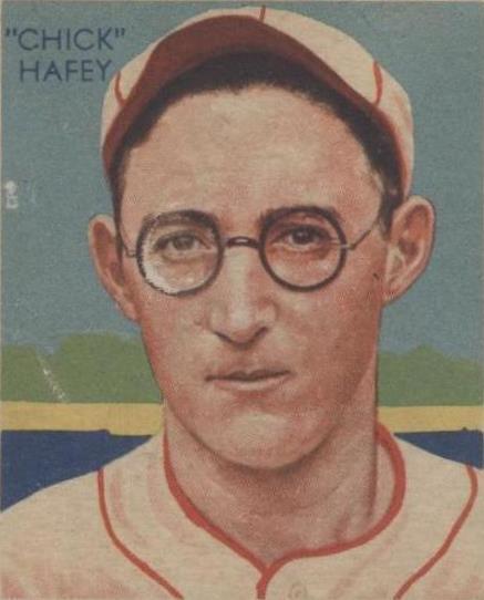 1934-36 National Chicle Diamond Stars - Chick Hafey #18