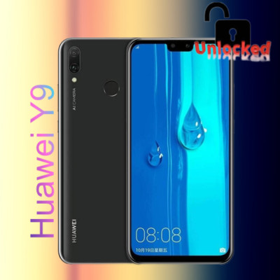 Cell phone New HUAWEI Y9 plus Unlocked 4+128GB 4000mAh 6.5 inch Android 9.0