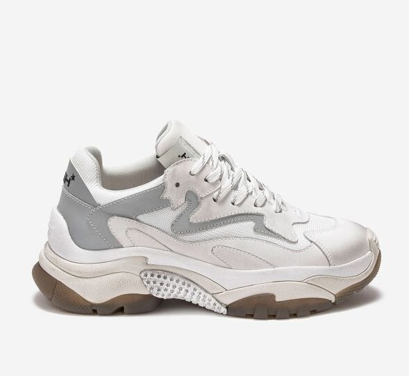 

Женские кроссовки ASH Addict, белые/серебристые 420009-120, White/silver, Ash Addict