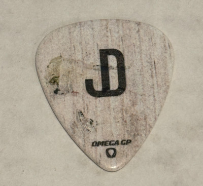 Hollywood Vampires Johnny Depp Guitar Pick Stage-Used Concert Artist Plectrum JD