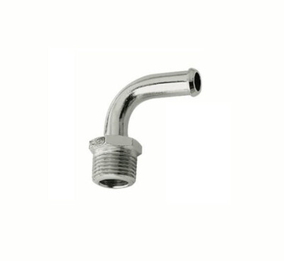 Mr. Gasket 2970G 90 Degree Fuel Line Fitting - 3/8 Inch NPT to 3/8 Inch Hose