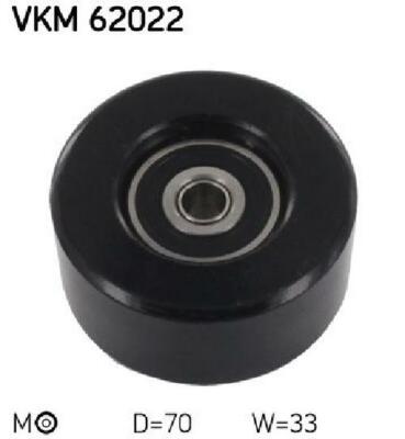 Original SKF Spannrolle Keilrippenriemen VKM 62022 für Nissan