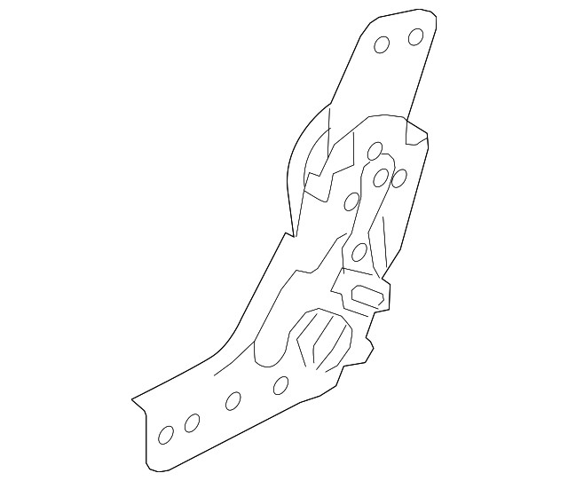 Genuine Ford Folding Seat Latch DU5Z-9661383-T
