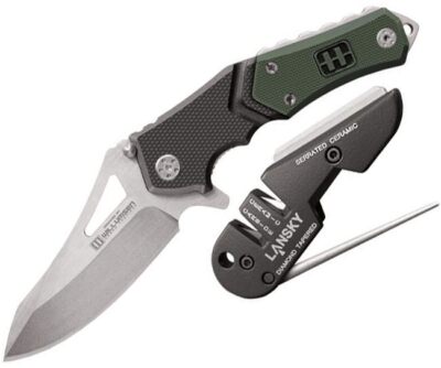 Lansky UTR7 Responder Blademedic Folding Knife Combo Pack - LS09783