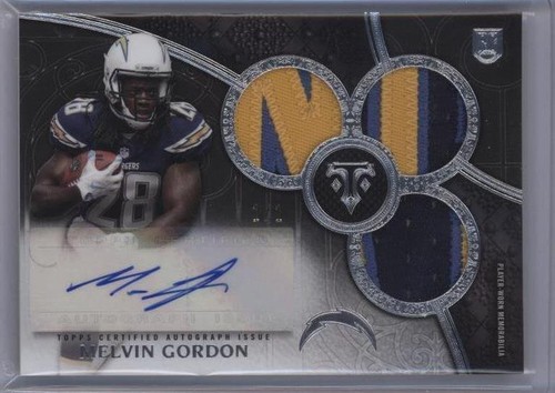 2015 Topps Triple Threads Melvin Gordon #152