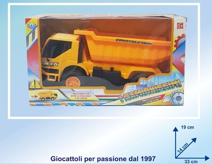 Camionissimi Camion Ribaltabile Giocattolo Gioco Bambini sar