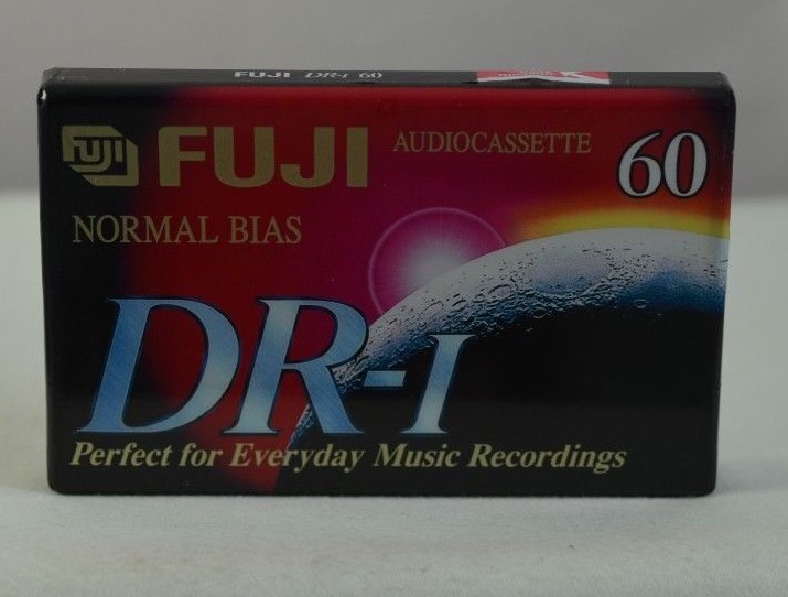 NEW LOT OF 5 FUJI DR-1 60 MINUTE NORMAL BIAS BLANK CASSETTE TAPES FAST-FREE SHIP