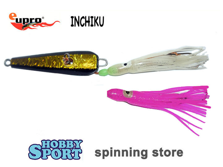 INCHIKU EUPRO NJ 23 GR 120  BLACK GOLD  - MARUGO NAMARI JIG PESCA MARE BARCA