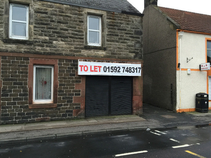SHOP TO RENT LEASE HIGH STREET LESLIE GLENROTHES FIFE in