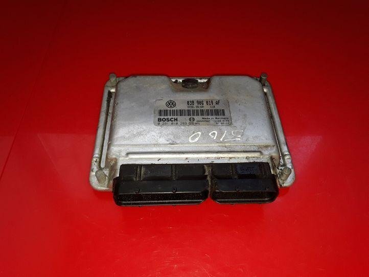 Skoda Fabia I 6y2 038906019af 0281010289 28sa4562 Engine Control Unit 25541363