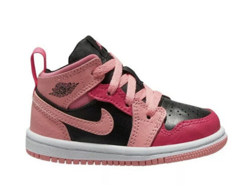 Nike Air Jordan 1 Mid TD 4C Coral Chalk Pink Pinksicle Nike Air Jordan 1 Mid TD 4C Coral Chalk Pink Pinksicle