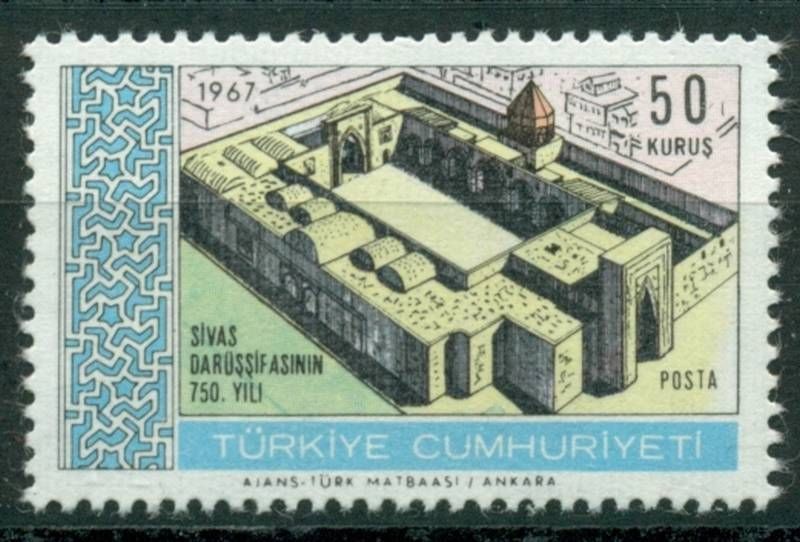 Estampillas de Medicina de Turquía