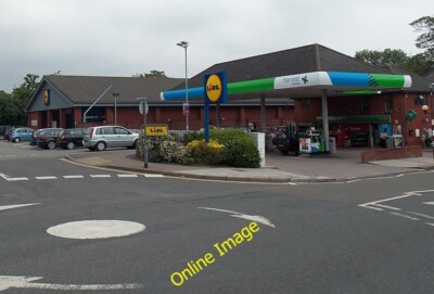 Photo 6x4 Lidl and Harvest Energy, Sidmouth Viewed across Woolbrook Road. c2013