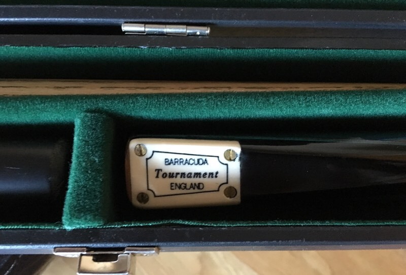 barracuda blue pool cue