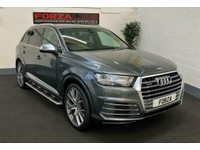 2018 Audi Q7 3.0 TDI V6 S line Tiptronic quattro 7 seats, 22" Alloys *CAT S*