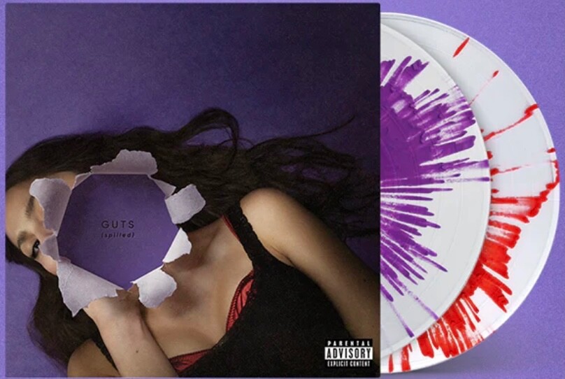 Olivia Rodrigo SOUR GUTS Spilled来日記念帯付LP SOLD OUT - OLIVIA RODRIGO - GUTS (SPILLED) Limited Edition