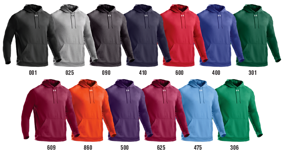 

Мужская толстовка с капюшоном Under Armour Storm Armor Fleece Team Hoodie Pullover 1259080, новинка