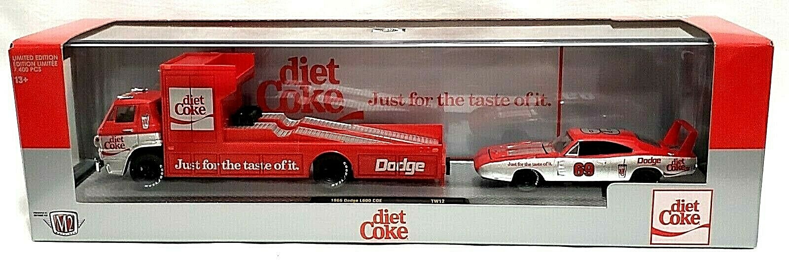 M2 1/64 '66 ダッジ COE & '66 ダッジ チャージャー WHT M2 Machines 1966 DODGE CHARGER HEMI 1:64 Limited Edition