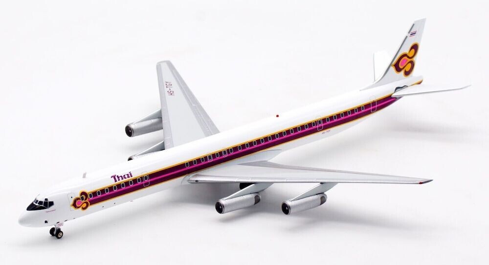 1:200 IF200 Thai McDonnell Douglas DC-8-63 HS-TGY w/ stand