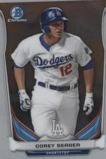2014 Bowman Chrome мини - Кори Сигер #278