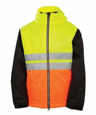 Dickies - 686 Dickies スノーボードウェア 686 Dickies Boys Safety Snowboard Jacket (M) Yellow L3W502