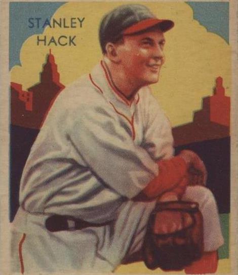 1934-36 National Chicle Diamond Stars - Stan Hack #34