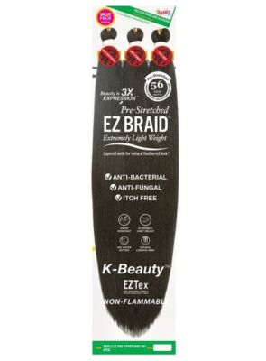JANET COLLECTION EZ BRAID PRE-STRETCHED 3PC 56''