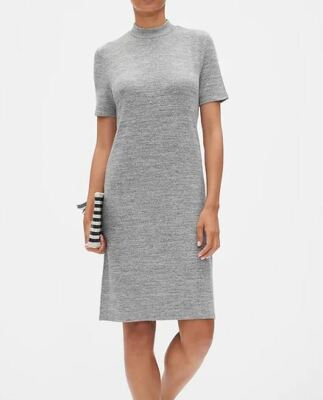 NEW Banana Republic LuxeSpun Elbow Sleeve Shift Dress Size M MSRP $69.99