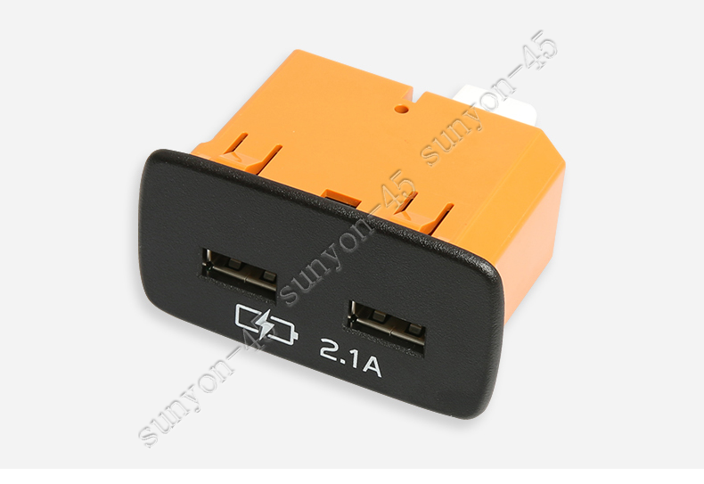 For Subaru Forester 20192021 rear USB Charging install Point 2 Ports 2