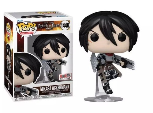 Funko POP! Attack on Titan Mikasa (Metallic) 1446 With