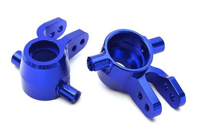Precision CNC Machined Steering Knuckles Designed for Traxxas 1/10 Rustler 4X4
