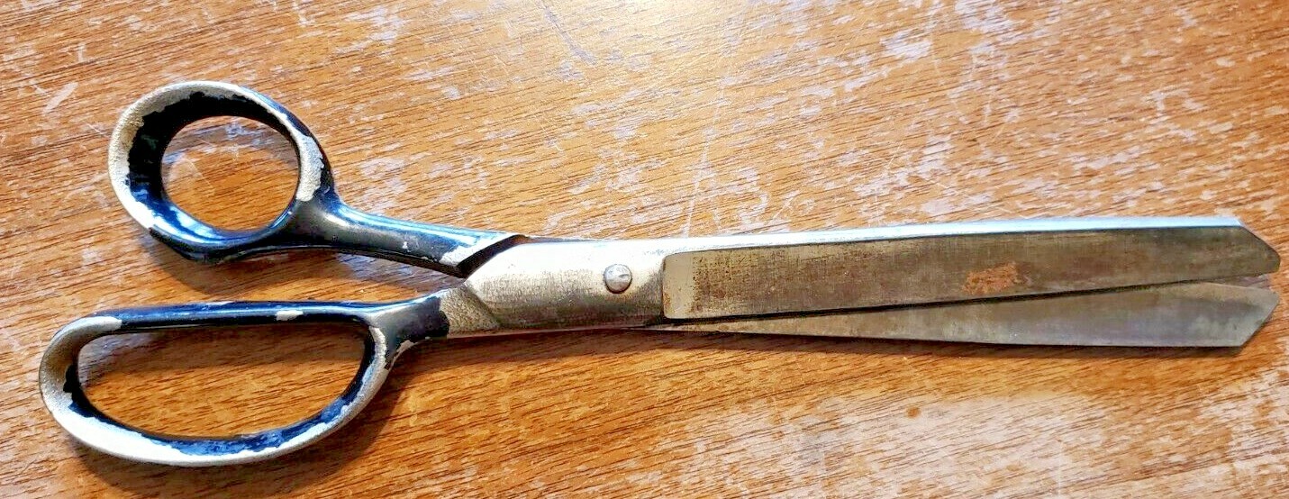 奇跡の逸品 1900s 10s Antique 3piece Worksuits Antique R. HEINISCH Inventor 13” Tailor Dressmaker Shears