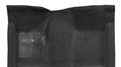 New, 1967-1968 Cougar Black Coupe Carpet Set Molded by ACC Nylon Hardtop