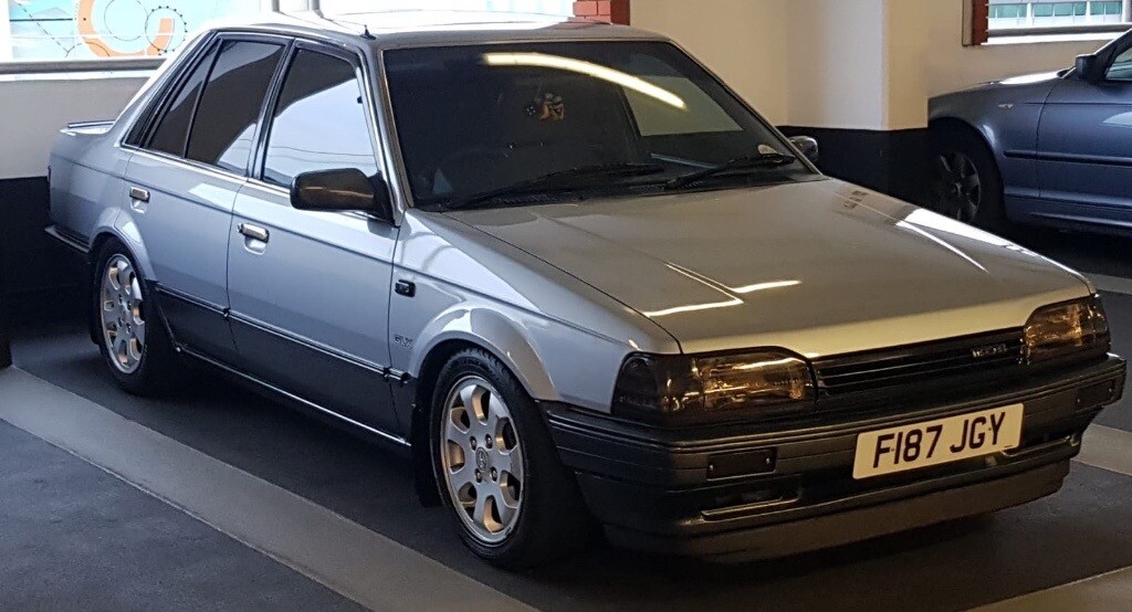 1988 Mazda 323, Familiar protege, GTX, GT 1.5 Auto saloon