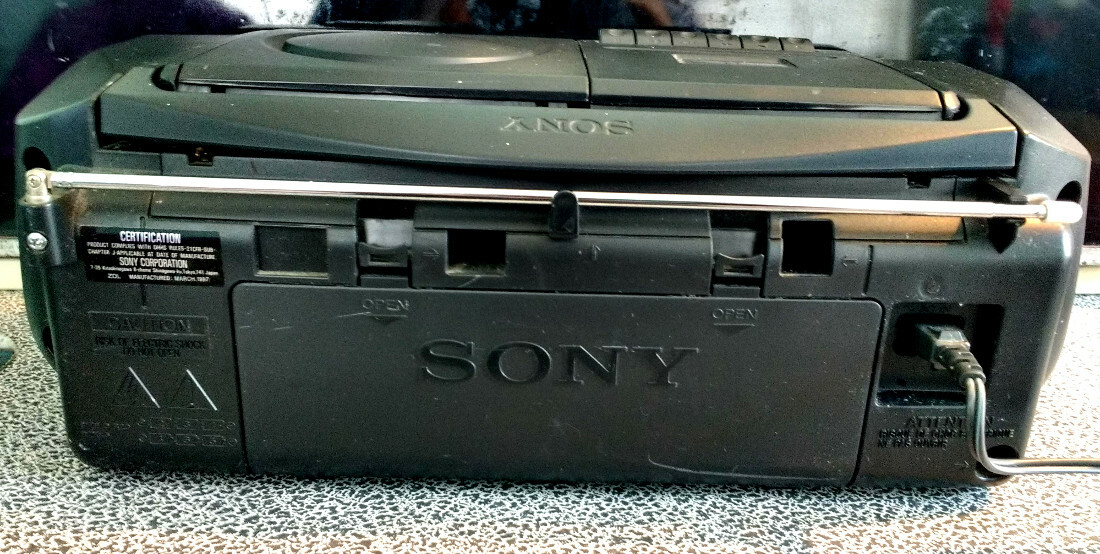 Sony Boombox Cfd-v10 - Portable Stereos & Boomboxes
