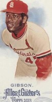 2013 Topps Allen & Ginter's - Bob Gibson #108