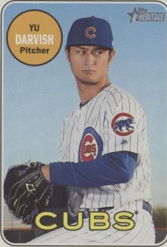2018 Topps Heritage High Number - Yu Darvish #707
