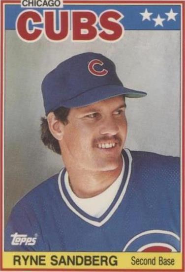 1988 Topps Reino Unido Minis - Ryne Sandberg #65