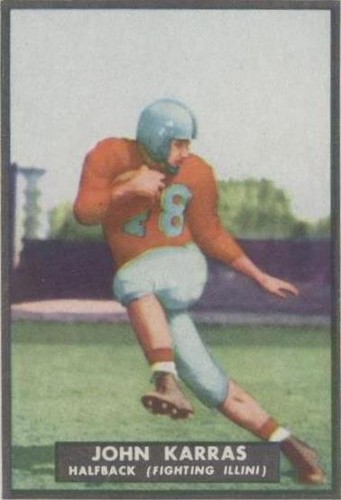 1951 Topps Magic Johnny Karras #9