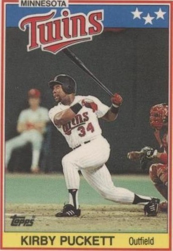 1988 Topps United Kingdom Minis - Kirby Puckett #57