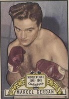 1951 Topps Ringside - Marcel Cerdan #5