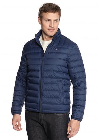 TOMMY HILFIGER BIG & TALL MEN'S PACKABLE DOWN JACKET COAT LIGHTWEIGHT PUFFER NEW