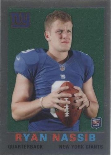 2013 Topps Chrome Ryan Nassib #14